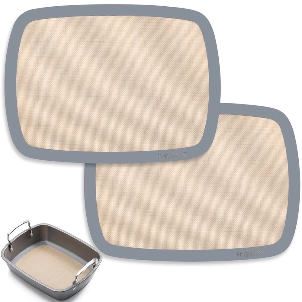Silicone Baking Mats For Circulon Nonstick Roasting Pan 2 pack